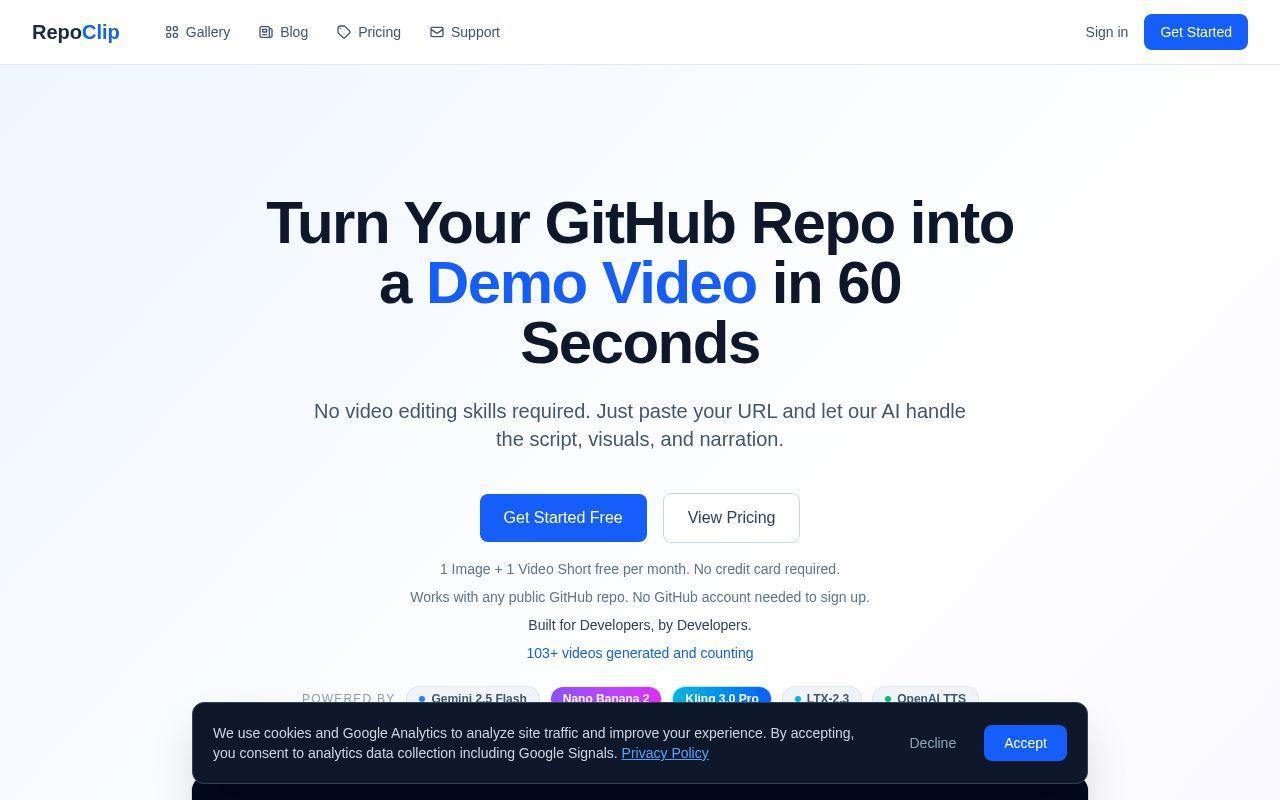 RepoClip screenshot